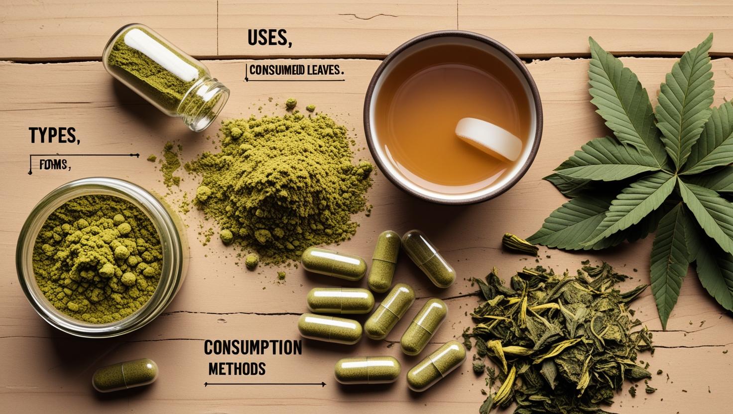 What Is Kratom Used For? A Deep Dive Into Its Types, Forms, and Consumption Methods