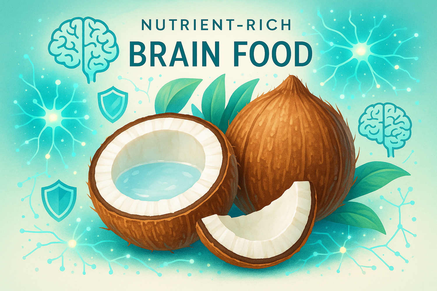 Coconut: A Nutrient-Rich Brain Food with Antimicrobial Properties