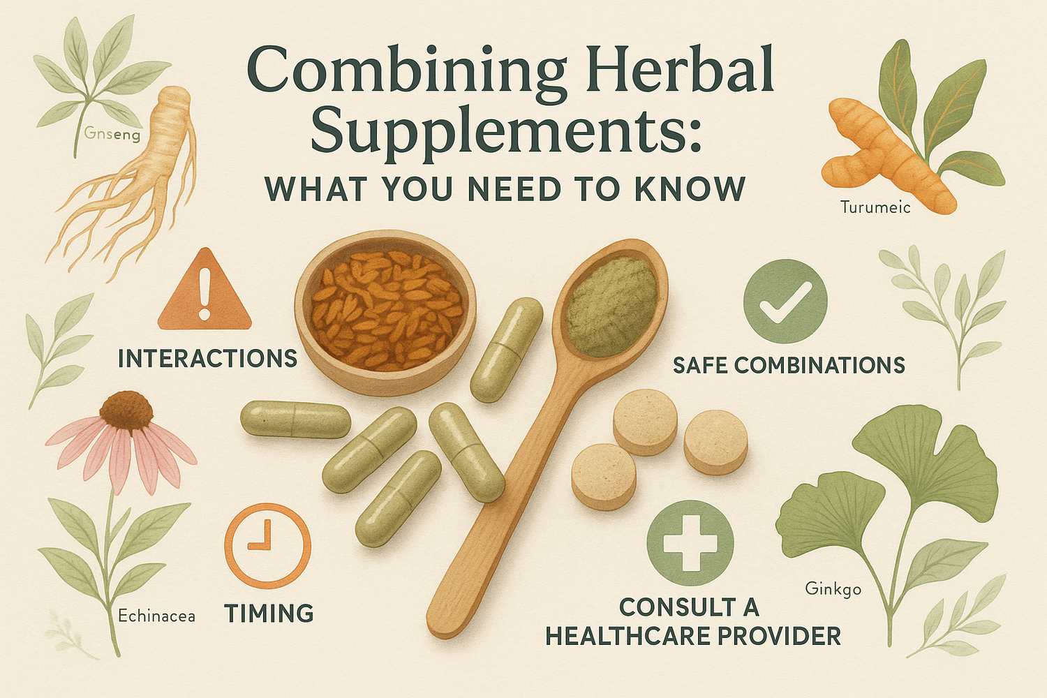 Combining Herbal Supplements: What You Need to Know
