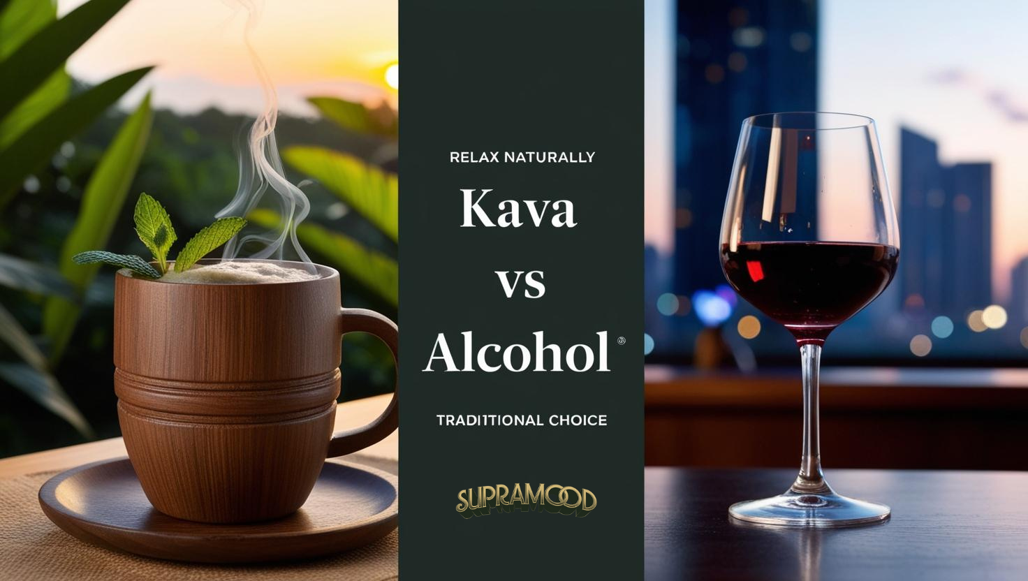Kava vs Alcohol: Is Kava a Safer, Healthier, and Effective Alternative for Relaxation and Sleep?