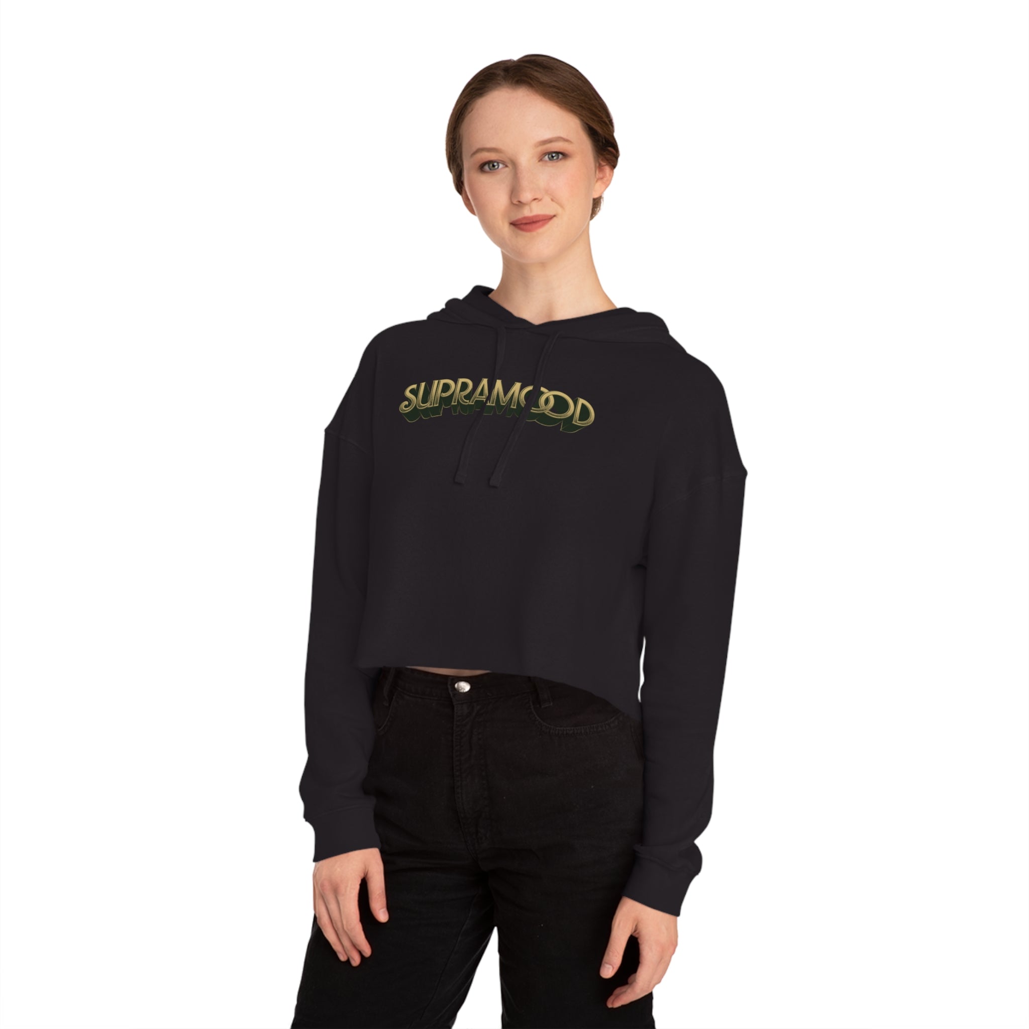 Supramood Women’s Cropped Hooded Sweatshirt