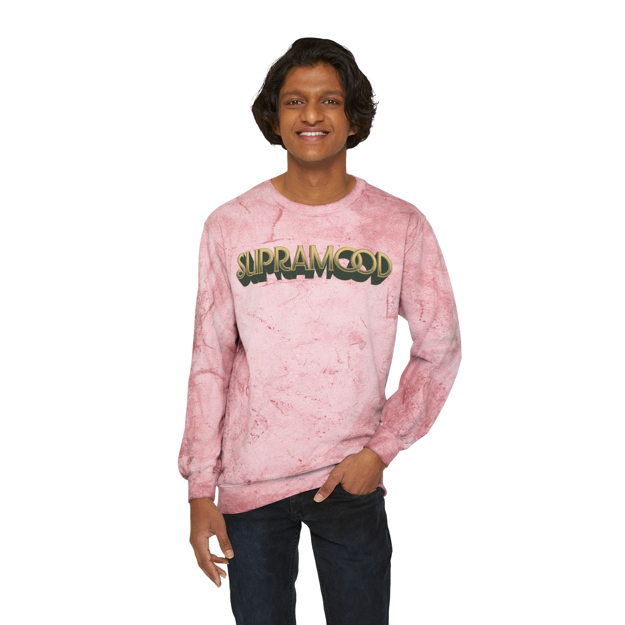 Supramood Unisex Color Blast Crewneck Sweatshirt