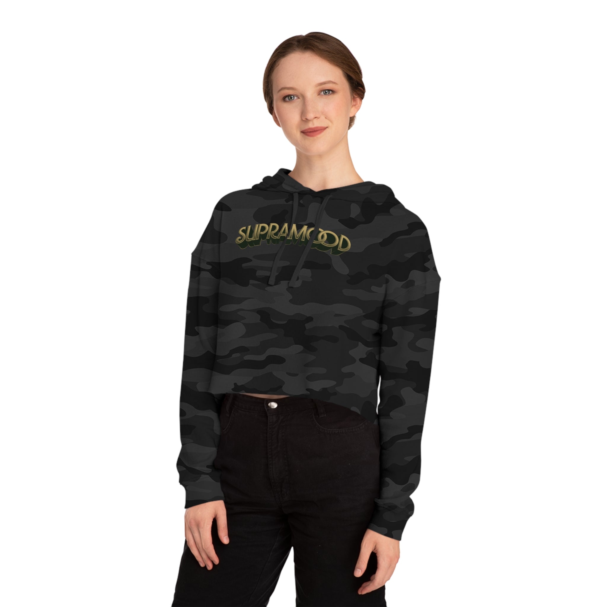 Supramood Women’s Cropped Hooded Sweatshirt