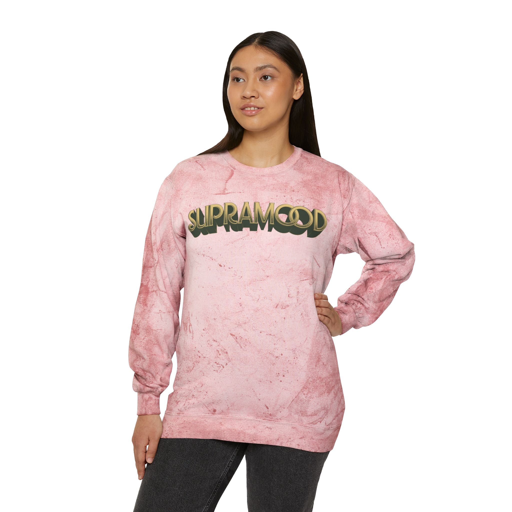 Supramood Unisex Color Blast Crewneck Sweatshirt