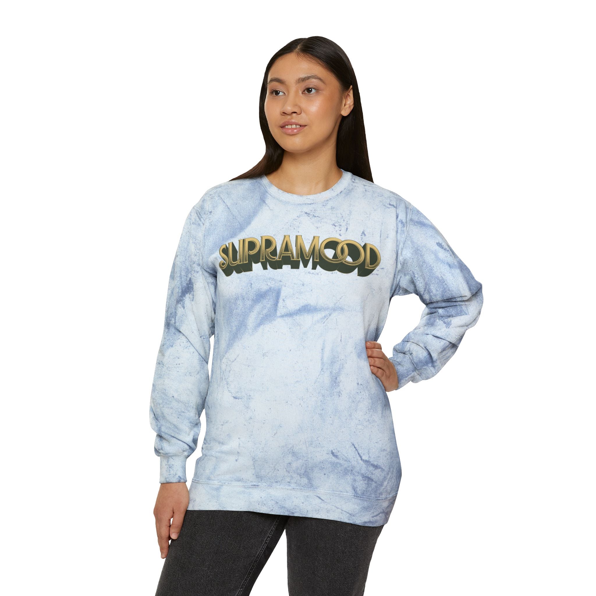 Supramood Unisex Color Blast Crewneck Sweatshirt