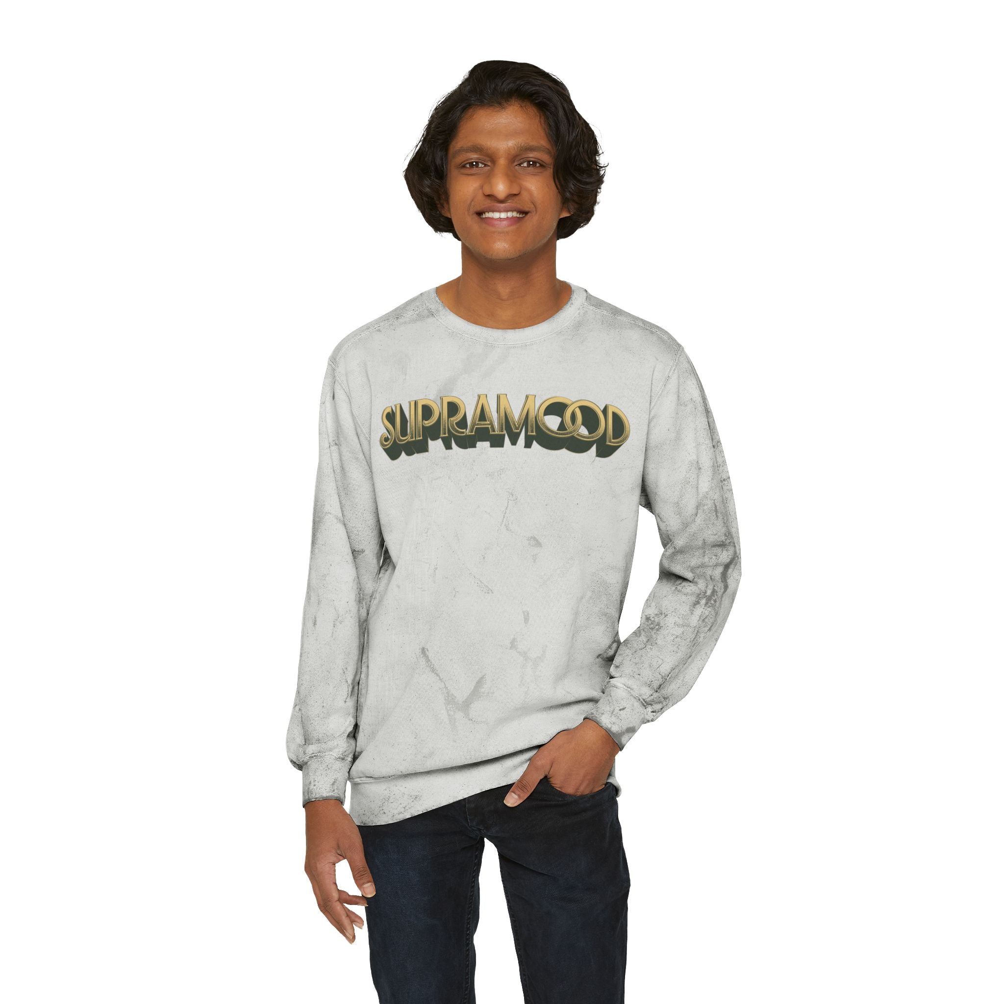 Supramood Unisex Color Blast Crewneck Sweatshirt