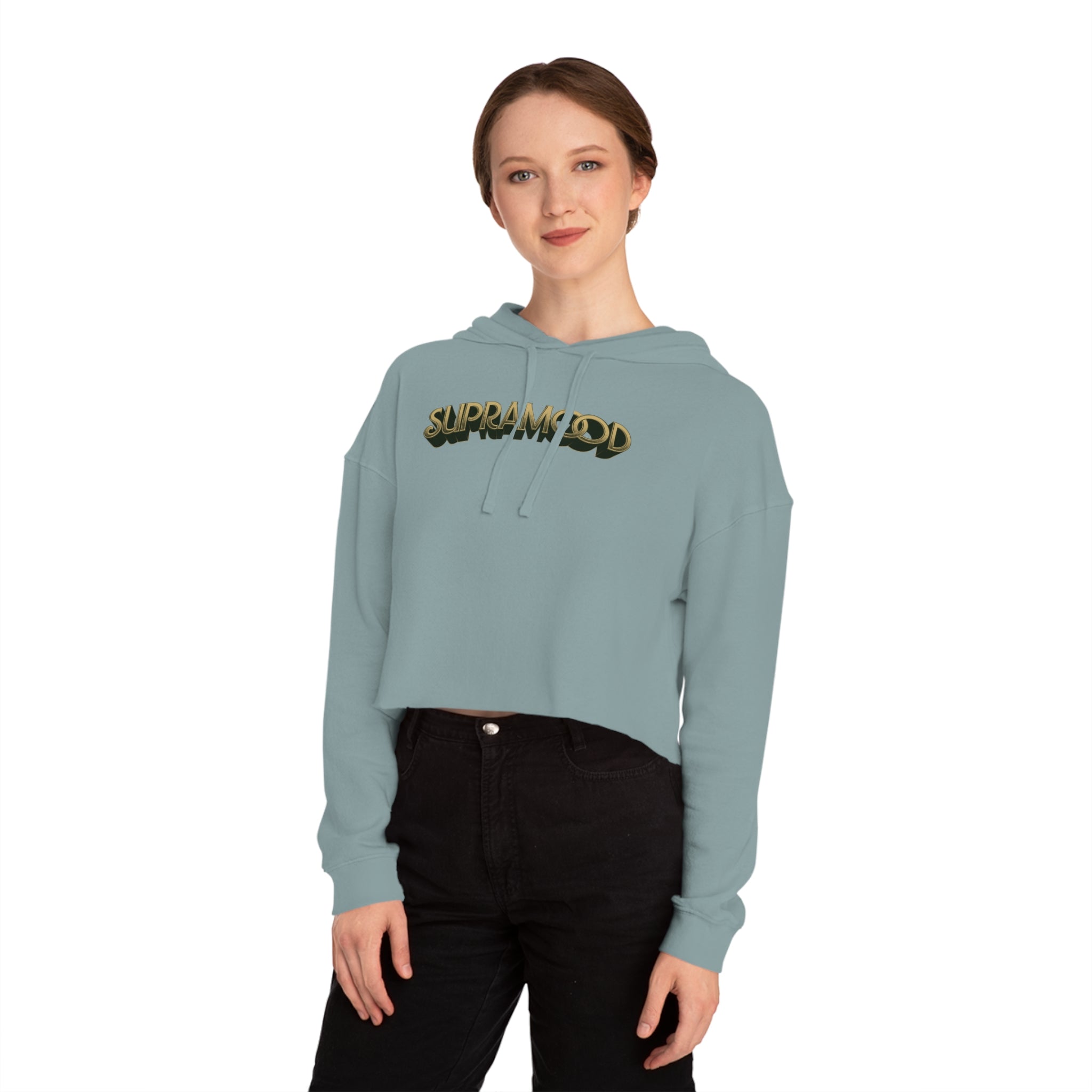 Supramood Women’s Cropped Hooded Sweatshirt