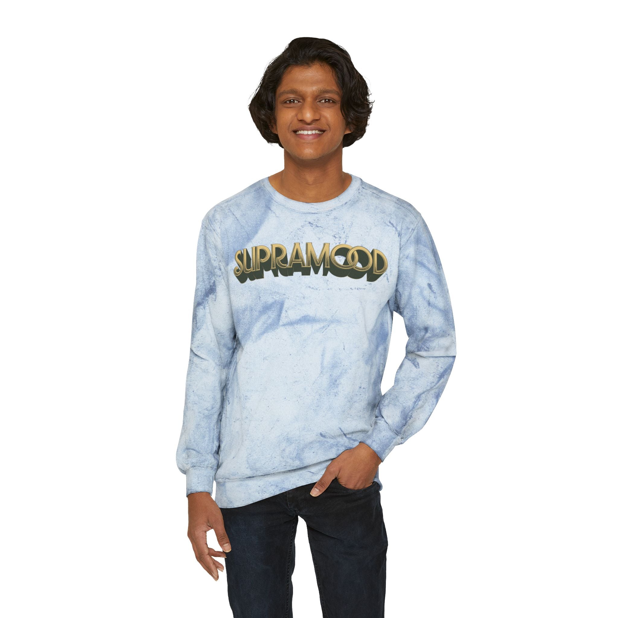 Supramood Unisex Color Blast Crewneck Sweatshirt